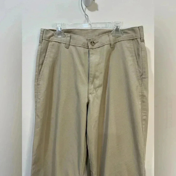 George Men’s Khaki Relaxed Fit Pants Size 30 - Picture 3 of 9